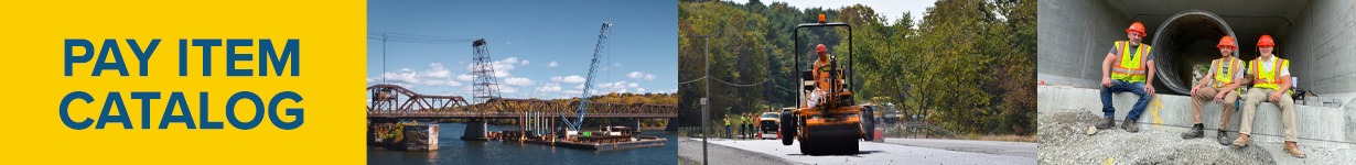 New York State Department of Transportation - Pay Item Catalog